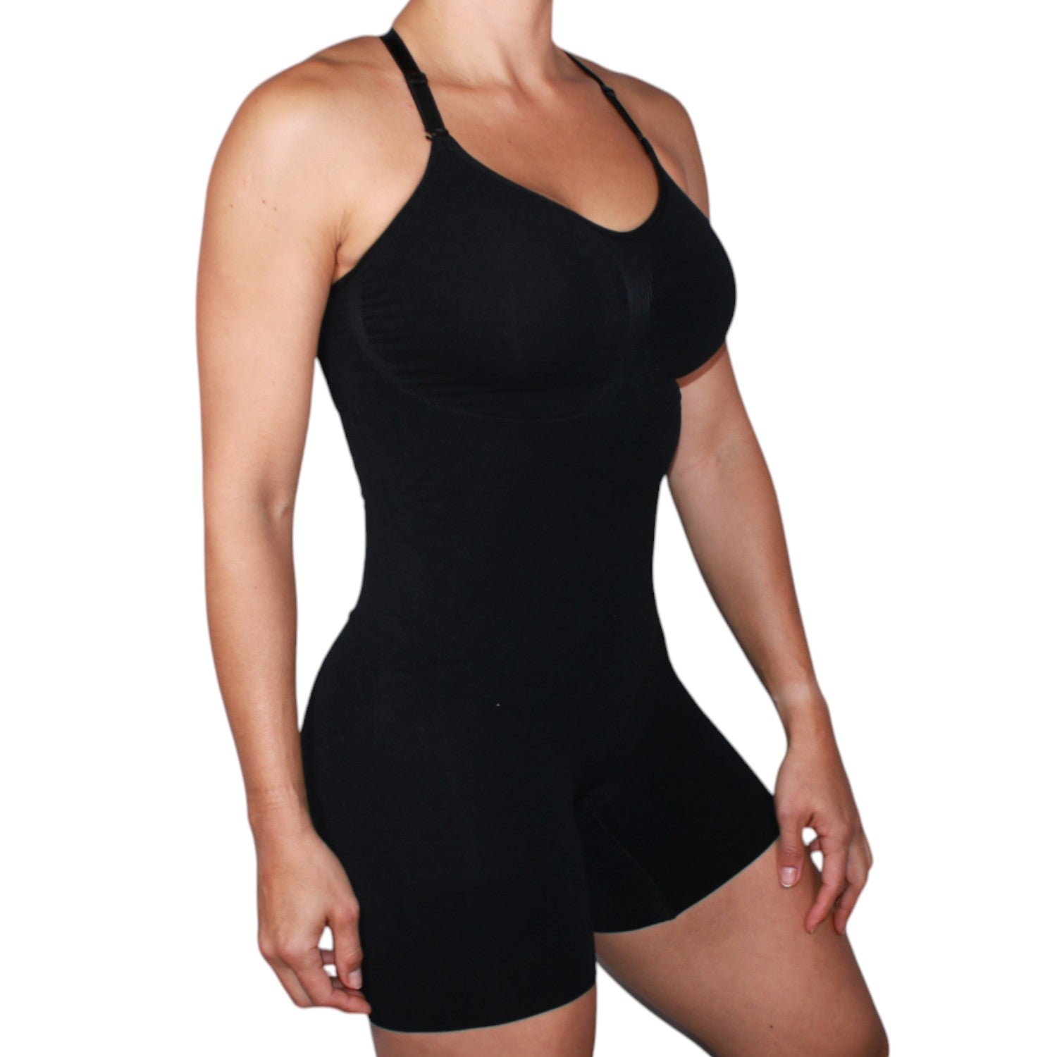 Shapewear Body Shorts - Black